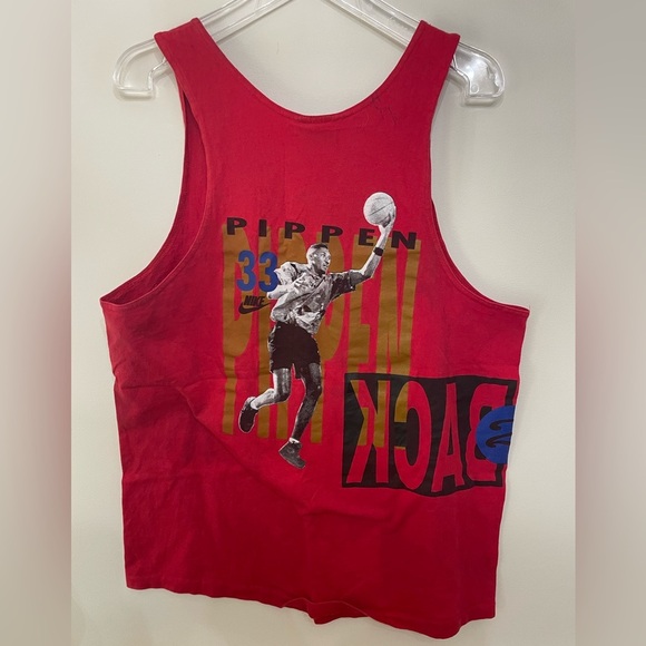 Vintage 90s Nike Michael Jordan Scottie Pippin Tank Top - Picture 4 of 7